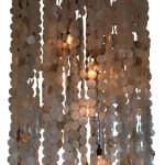 5391 Mb9 St H Ba Capiz Shell Chandelier 9 Light Jellyfish Chandelier Transitional Light Fixture Chandelier 11 447x1024