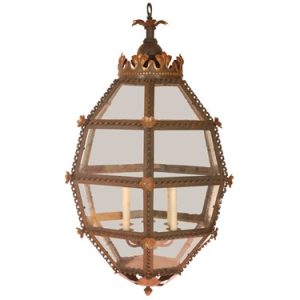 468 Cb4 Ir H Sh Italia Lantern With Crown Motif 33