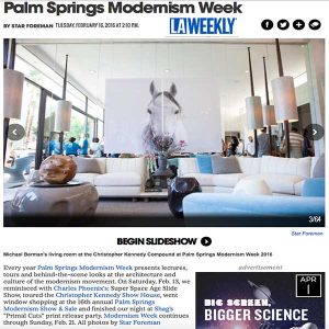 add lighting la weekly modernism week feature adglighting.com