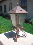 outdoor lighting rustic medium pilaster adglighting.com 