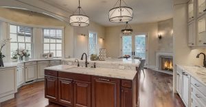 lake oswego kitchen, custom lighting designer, custom lighting manufacturer