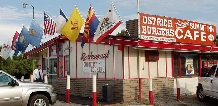 summit inn, route 66, historic