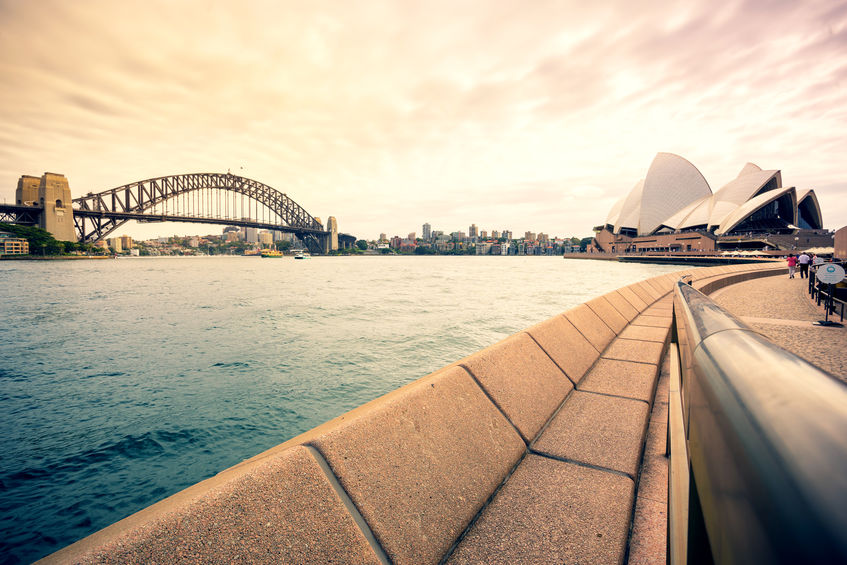 Sydney Harbor Cityscape