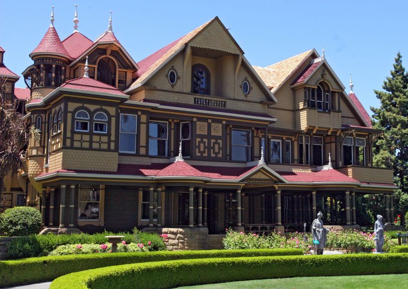 2375099 Front View Of The Winchester Mystery House In San Jose, Ca.